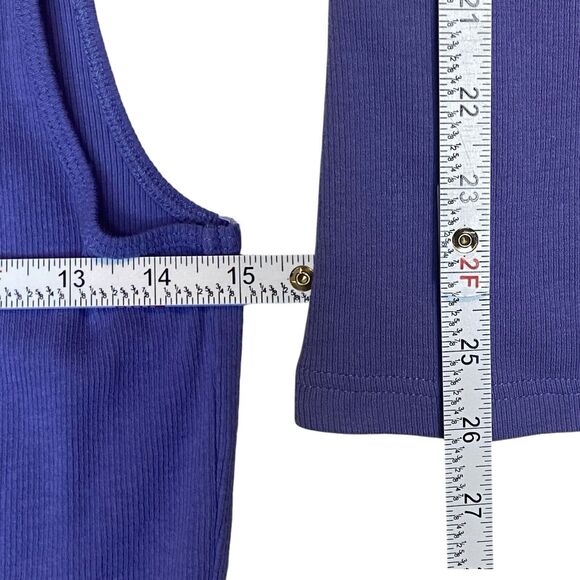 Prana Ribbed Jane Tank Top Womens L Set Of 2 Athleisure Yoga Minimalist Layering - Picture 6 of 10